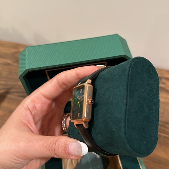 Lola Rose Malachite Textured Watch - Picture 9 of 9